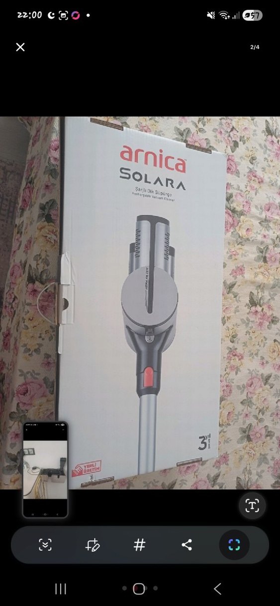 Kırmızı Gri HEPA Filtreli Elektrikli Süpürge - Görsel 3