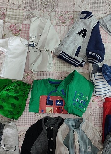 9 Ay Beden Tulum takım hırka body tshirt eşofman üst ve altlar