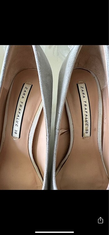 Zara Gri stiletto