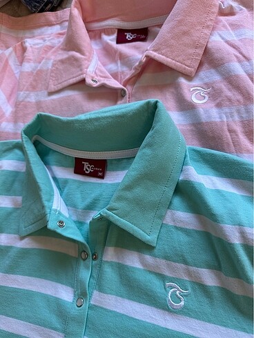 TS Club Tişört ( pembe/ turkuaz)