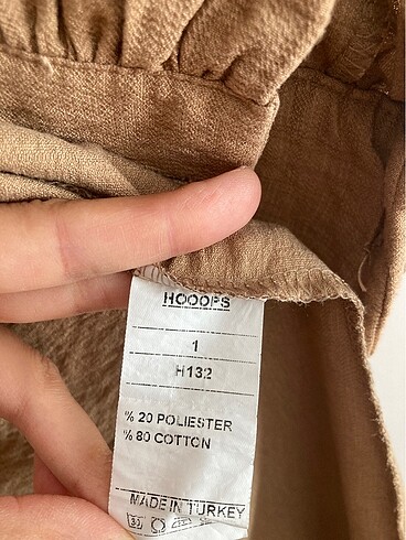38 Beden camel Renk Hooops tunik