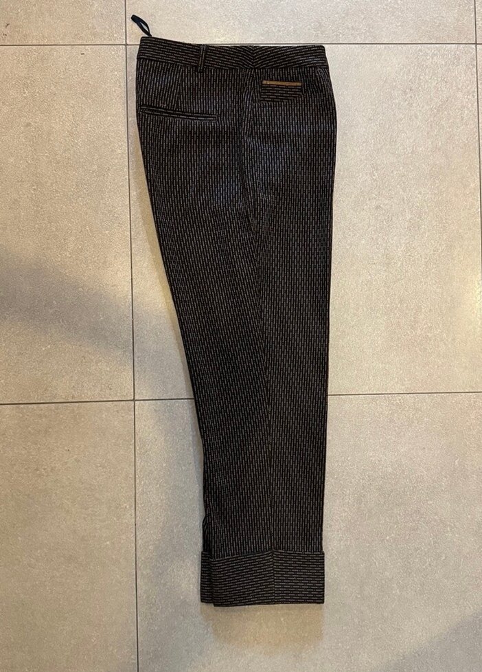 Kadın Kahverengi Kumaş Pantolon - Görsel 3