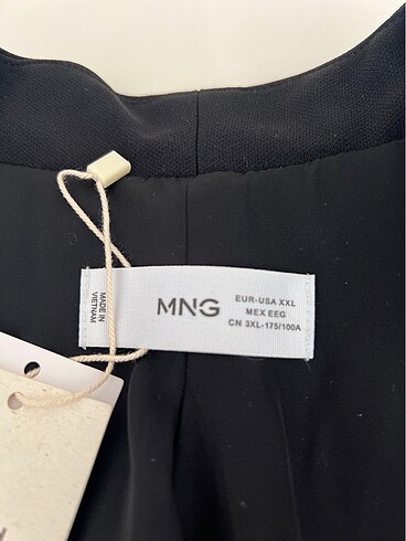 xxl Beden siyah Renk Mango blazer ceket