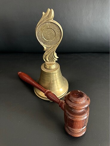 Toplantı Çanı Antika (Pirinç)