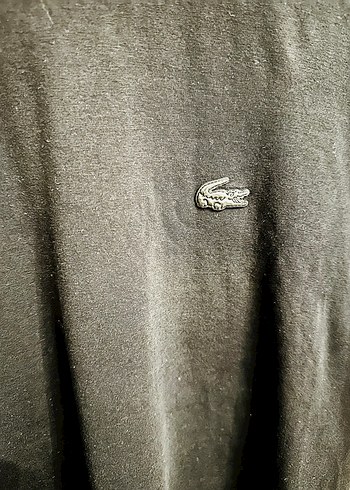 xl Beden siyah Renk Lacoste Tahirt (XL Beden)