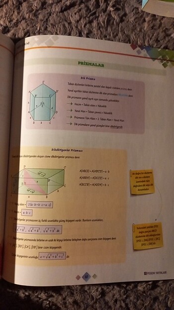  Beden Renk Ayt tyt geometri