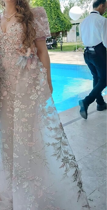 36 Beden çeşitli Renk Abiye