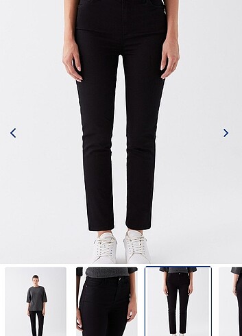 LC Waikiki Büyük beden slim fit siyah pantolon