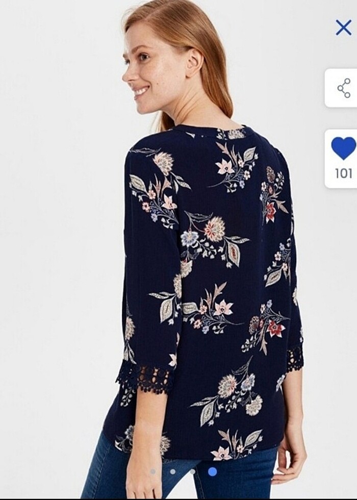 Büyük beden bluz - Görsel 3