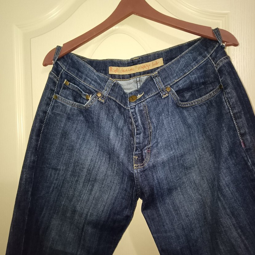 Kadın Lacivert Kot Pantolon - Görsel 2