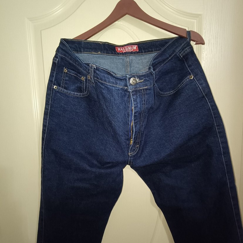 Lacivert Kadın Denim Midi Pantolon - Görsel 2