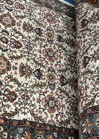 Çok Renkli Klasik Desenli Yün Halı - Görsel 2