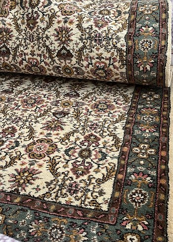 Çok Renkli Klasik Desenli Yün Halı - Görsel 3