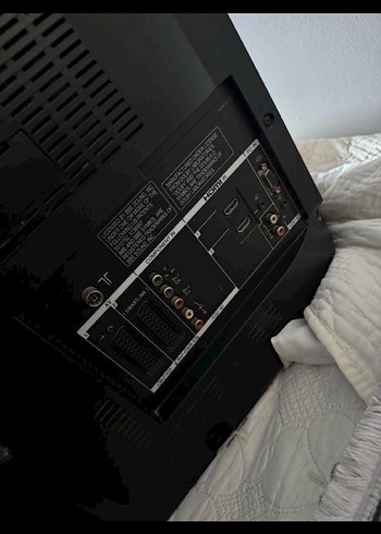 Siyah Sony televizyon - Görsel 4