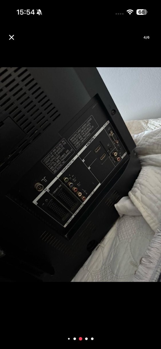 Siyah Sony televizyon - Görsel 4