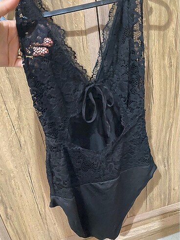 s Beden Dantelli Bodysuit