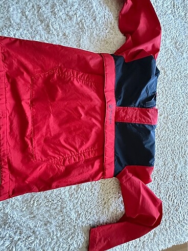PULL&BEAR FERMUARLI KIRMIZI YAGMURLUK - Görsel 6