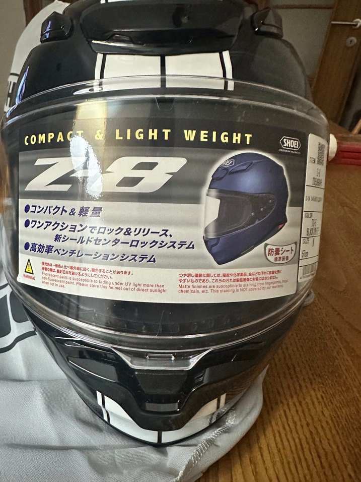 SHOEI Z-8 KASK - Görsel 5