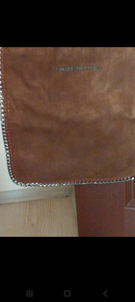 Zincir Detaylı taba renk Kadın Çanta - Görsel 5