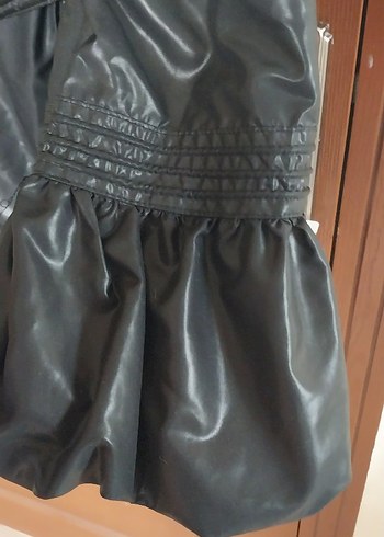 Kemerli Siyah Gotik Kadın Kabanı ölçü sorun m ama kalıbı büyük - Görsel 5