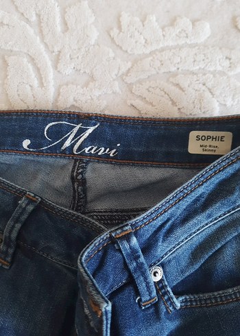 38 Beden orjinal mavi jean