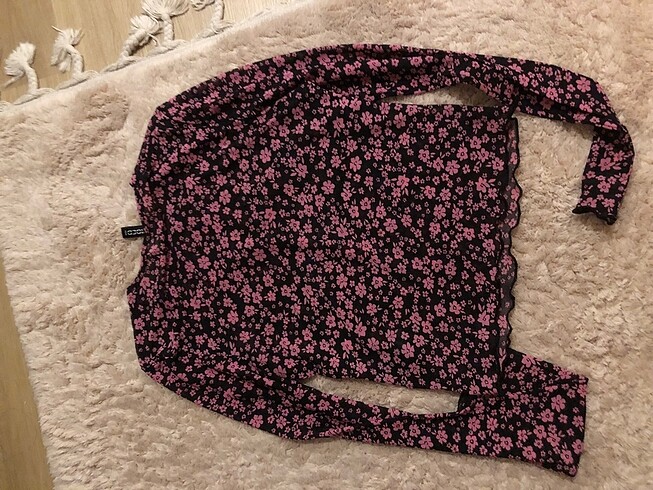 s Beden H&M Transparan Tül Crop
