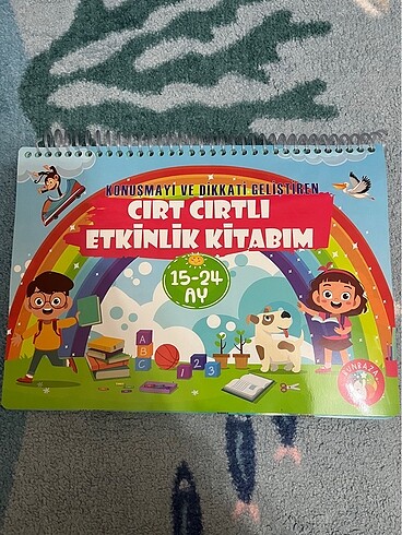 Cırt cırtlı aktivite kitabı