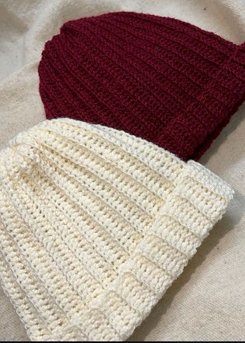 Kadın erkek hediye Bohem Örgü Bere - Görsel 2