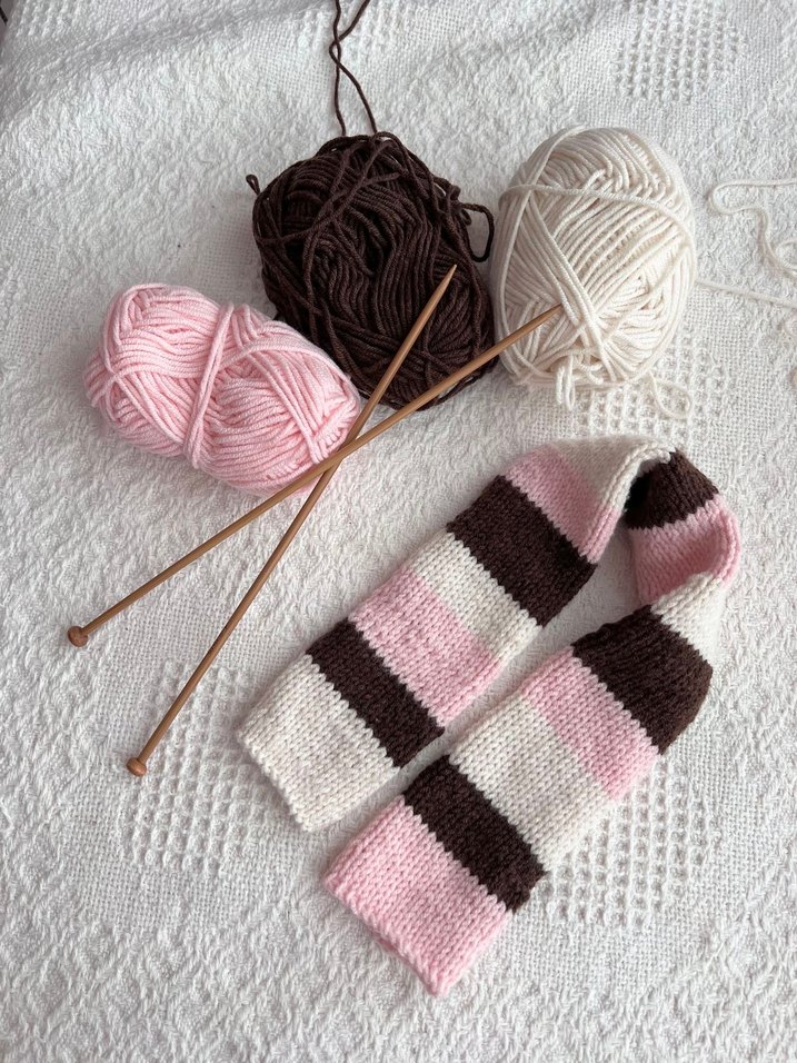 Pinterest iki renkli atkı flor - Görsel 4