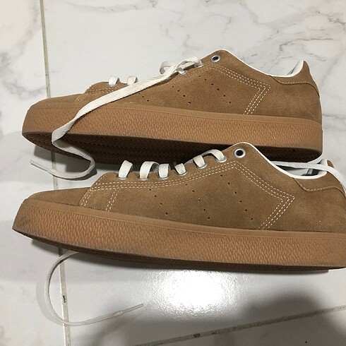 42 Beden Adidas Stan Smith CS Kahverengi Çöl