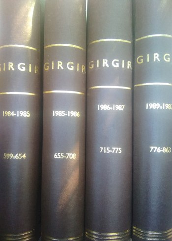 GIRGIR Mizah Dergisi Ciltleri 1984-1989 4 cilt