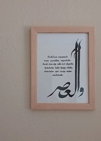 Asr Suresi Meali tablo