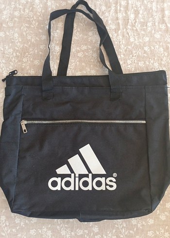 adidas Siyah Fermuarlı Spor Çantası