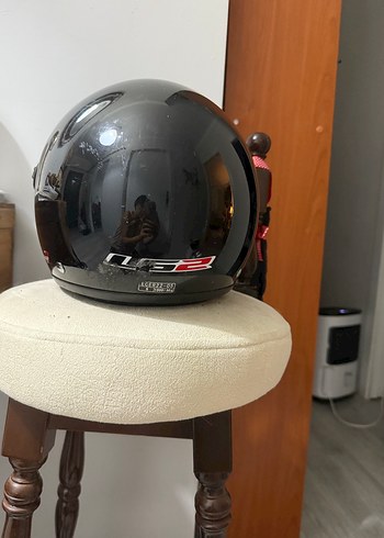 ls2 ecer22-05 Kilitli Siyah unisex Kask - Görsel 2