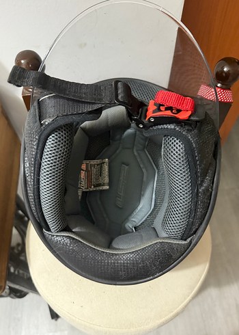 ls2 ecer22-05 Kilitli Siyah unisex Kask - Görsel 4