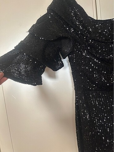 payet balık modeli abiye - Görsel 3