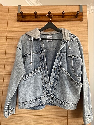 universal Beden mavi Renk Zara model Kot Ceket