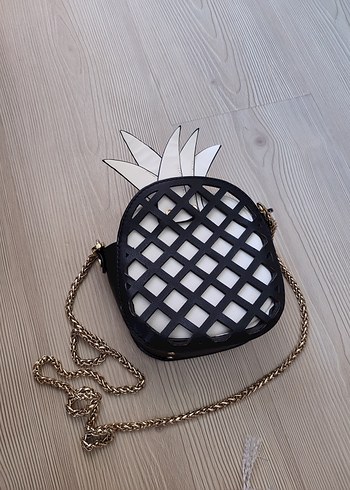 Ananas Desenli ZARA Çanta - Görsel 2