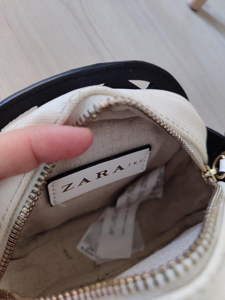 Ananas Desenli ZARA Çanta - Görsel 4