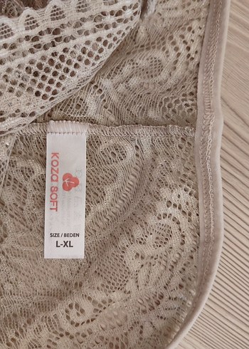 Nakışlı mint yeşil Vintage Sütyen Takımı - Görsel 3