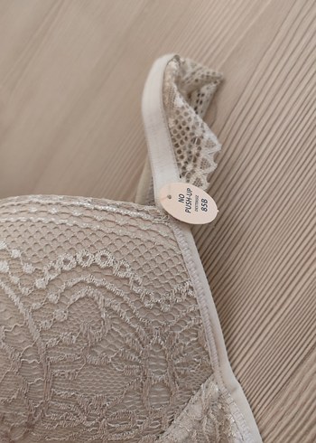 Nakışlı mint yeşil Vintage Sütyen Takımı - Görsel 2