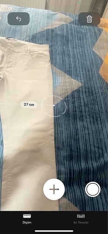 Krem slim fit erkek keten pantolon