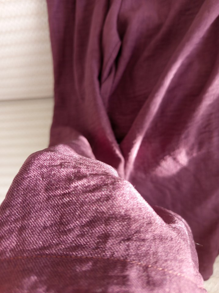 Düğmeli Bordo Hamile Midi kapri - Görsel 2