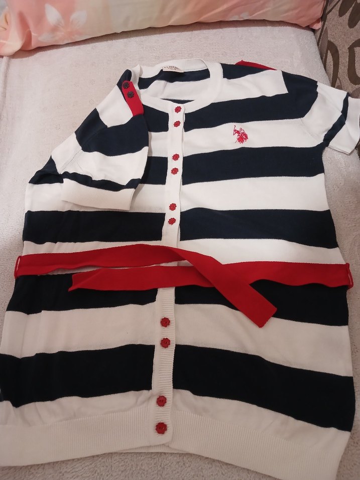 Kız Çocuk Kısa Kollu Hırka - Görsel 3