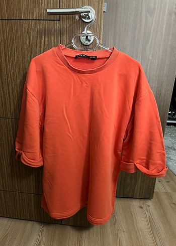 %100 PAMUK OVERSIZE SWEATSHIRT NARÇİÇEĞİ