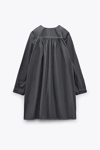 Zara Zara 100 PAMUKLU ELBİSE BAHARLIK