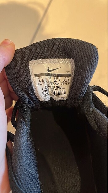37,5 Beden siyah Renk NIKE AIR MAX ORİJİNAL