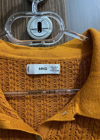 Mango MANGO MEVSİMLİK KISA KOLLU TURUNCU TRİKO