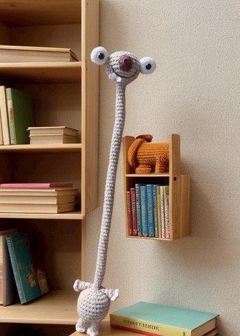 Hasır rengi çanta charmı - Görsel 4