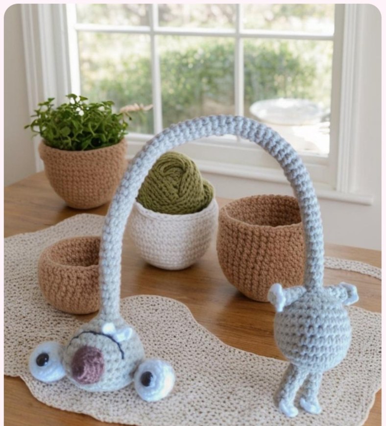 Hasır rengi çanta charmı - Görsel 5